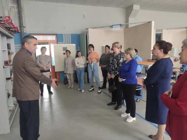 Посещение техникума учетилями общеобразовательных школ Челябинской области