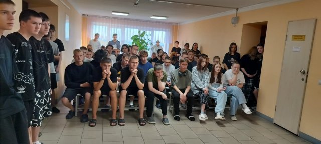 Встреча с инспектором ПДН Кузнецовой Анастасией Юрьевной  